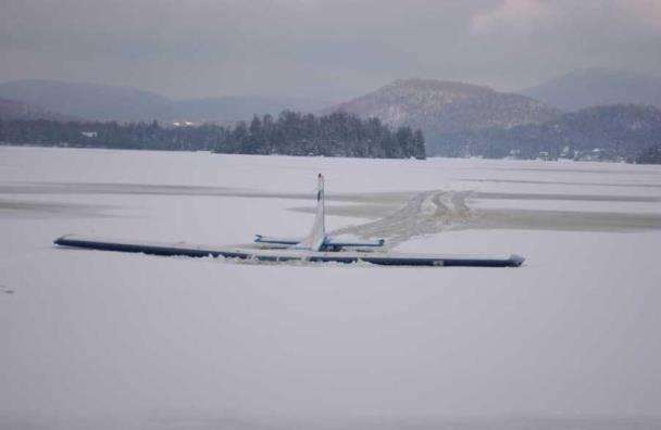 Plane In Snow