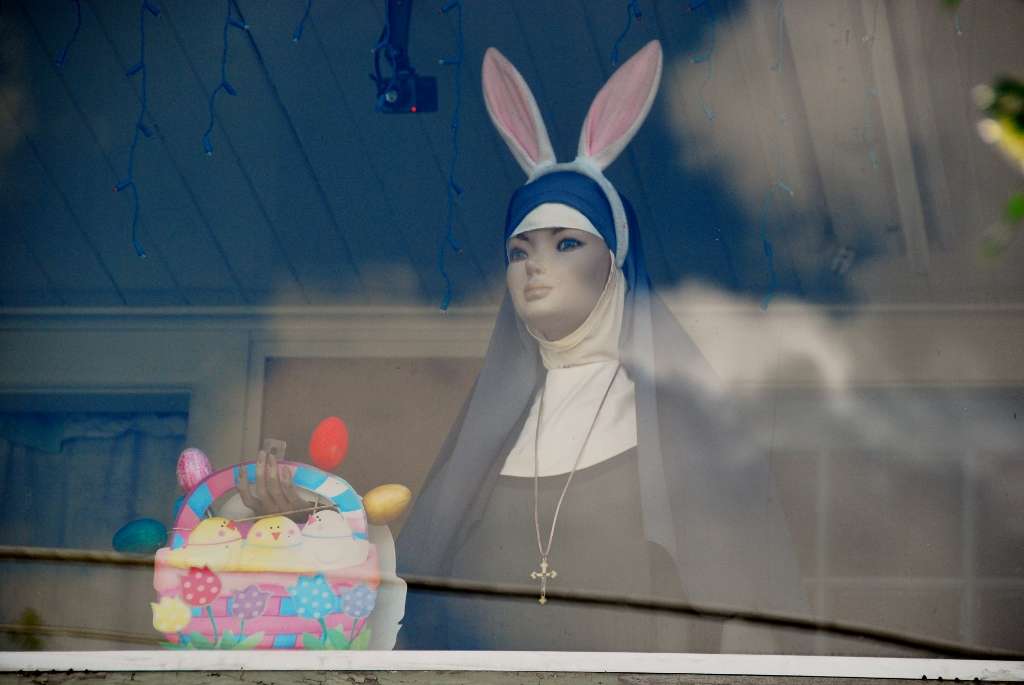 Nun Habit Costumes | Milton Road Nun | Funny Nun Habit Costumes - Taking Account Of Current Affairs! | Milton Road Nun | Author: Anthony Bianco - The Travel Tart Blog