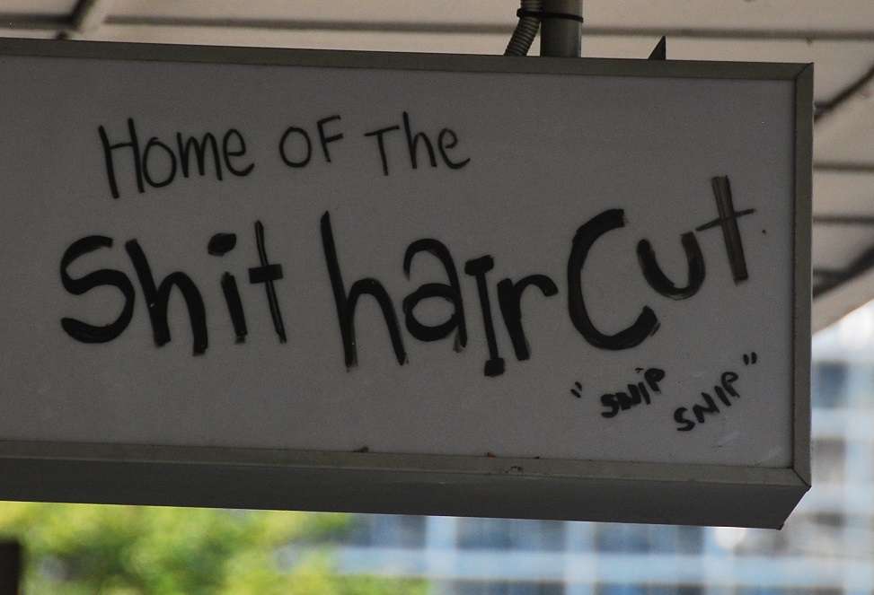Bad Hairdressing | Oceania Travel Blog | Short Haircuts - Or A Shit One? | Oceania Travel Blog | Author: Anthony Bianco - The Travel Tart Blog