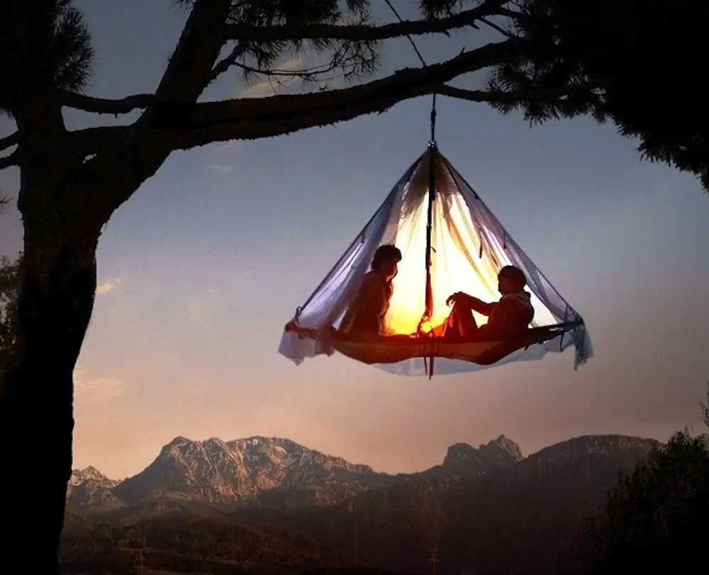 Suspended Tent Accommodation