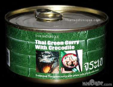 Canned Crocodile Curry