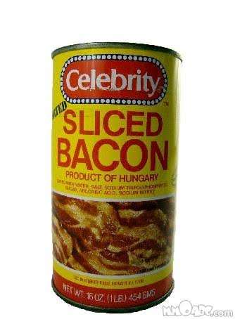 Canned Sliced Bacon
