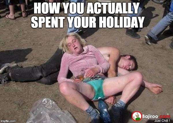 Drunk On Holidays