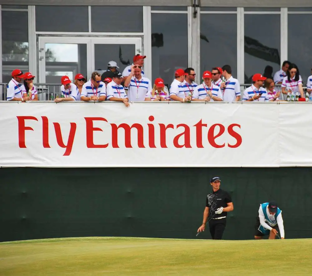 Emirates Golf Sponsorship