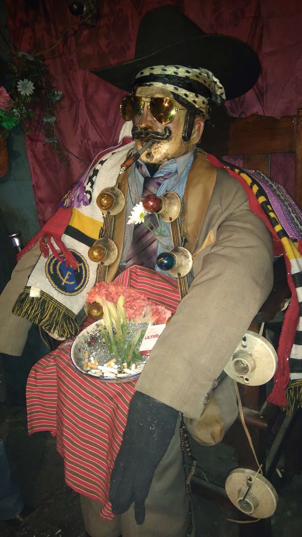 Maximon From Guatemala | North America Travel Blog | Weird Patron Saints - Maximon From Guatemala! | North America Travel Blog | Author: Anthony Bianco - The Travel Tart Blog