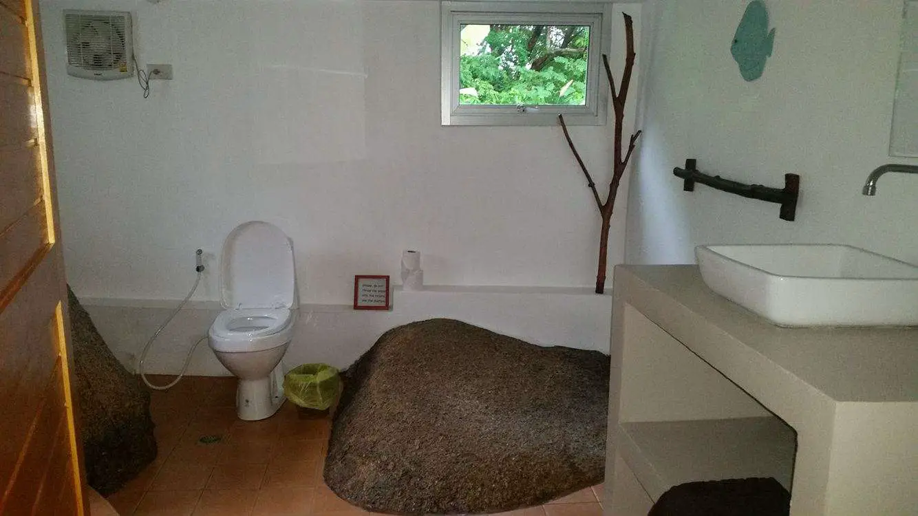 Natural Toilet | Thailand | Unique Airbnb Rentals - Literally Bringing The Outdoor In! | Thailand | Author: Anthony Bianco - The Travel Tart Blog