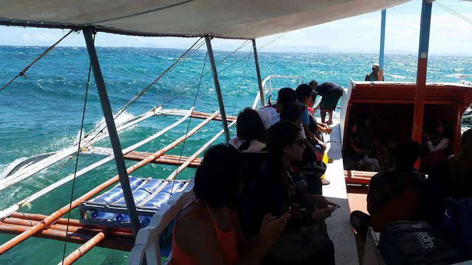 Malapascua Ferry | Philippines Travel Blog | Comfort Room Designs - Filipino Style! | Philippines Travel Blog | Author: Anthony Bianco - The Travel Tart Blog