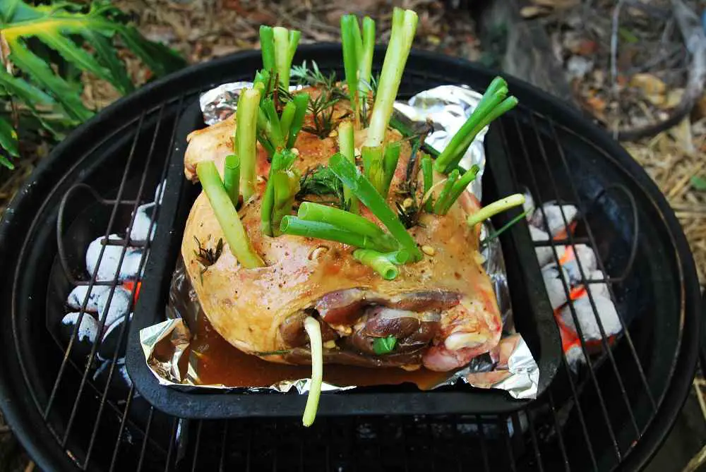 How To Cook Lamb On Charcoal Weber | Travel Tips | The Best Roast Lamb Recipe Ever - Tarzan Lamb! | Travel Tips | Author: Anthony Bianco - The Travel Tart Blog