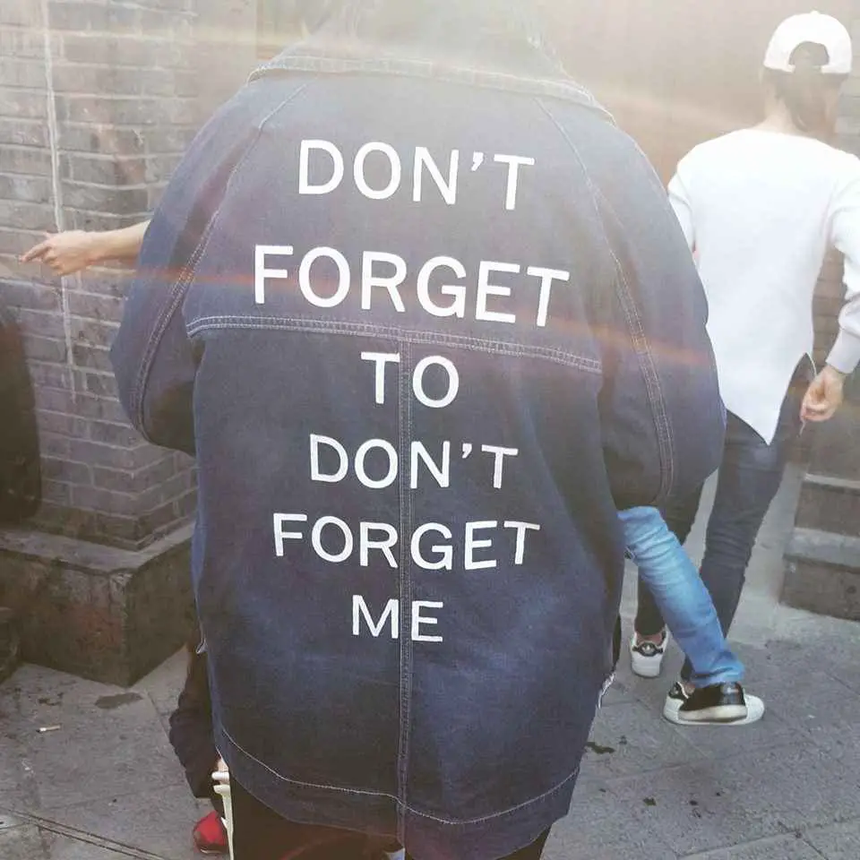 Dont Forget Me | China Travel Blog | Don'T Forget Me - A Gentle Reminder! | China Travel Blog | Author: Anthony Bianco - The Travel Tart Blog