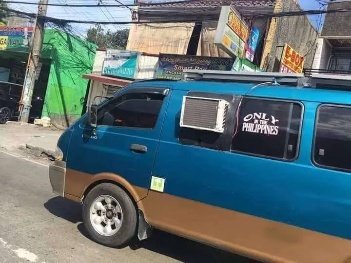 Air Conditioning Units Vans | Philippines Travel Blog | Air Conditioning Units For Vans - How To Keep Cool, Only In The Philippines! | Philippines Travel Blog | Author: Anthony Bianco - The Travel Tart Blog