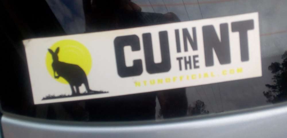 Bumper Stickers Funny-tourism-marketing-campaign-cu-in-the-nt