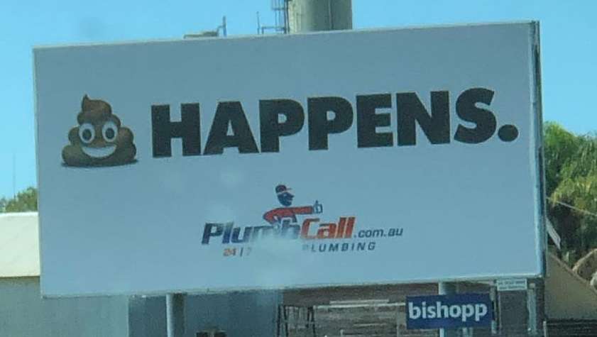 Shit Happens Plumber Jokes | Australia Travel Blog | Shit Happens. Funny Plumbing Joke And Pun! | Australia Travel Blog | Author: Anthony Bianco - The Travel Tart Blog