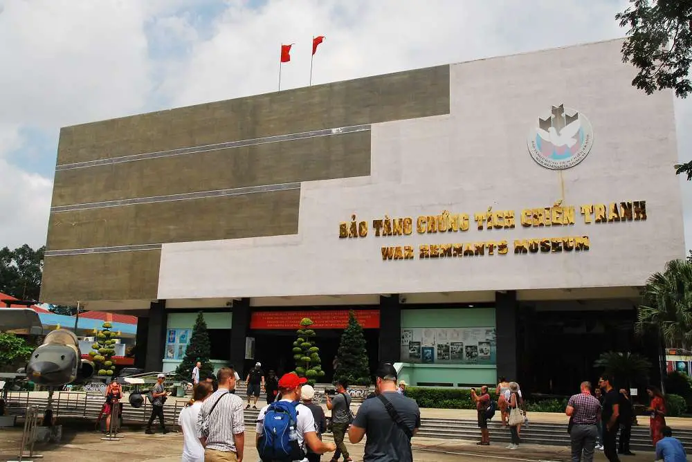 War Remnants Museum In Ho Chi Minh City, Vietnam 